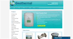 Desktop Screenshot of gogeothermal.co.uk